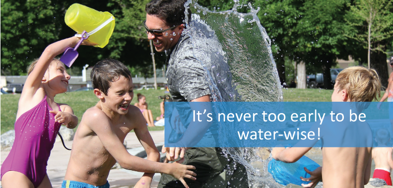 It's never too early to be water-wise!