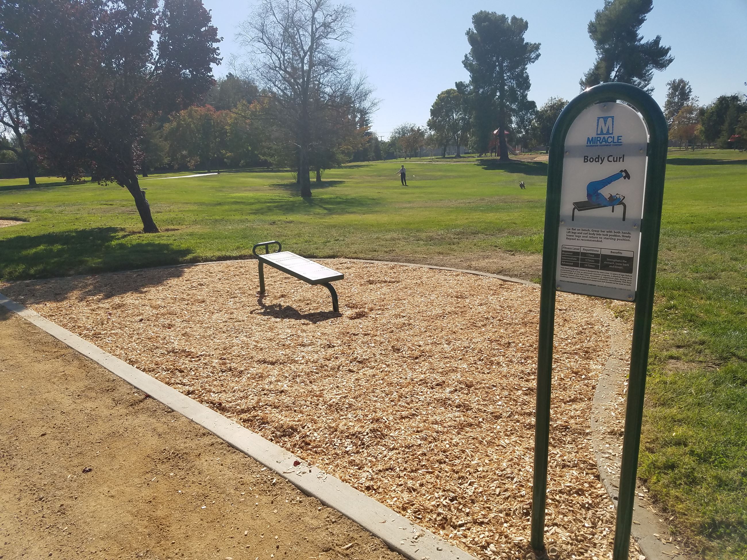 Crawford Park Challenge Course Station