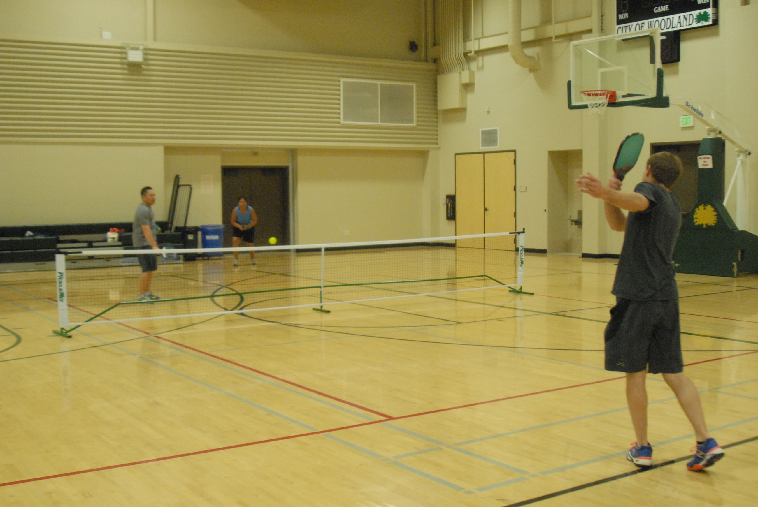 Pickleball game