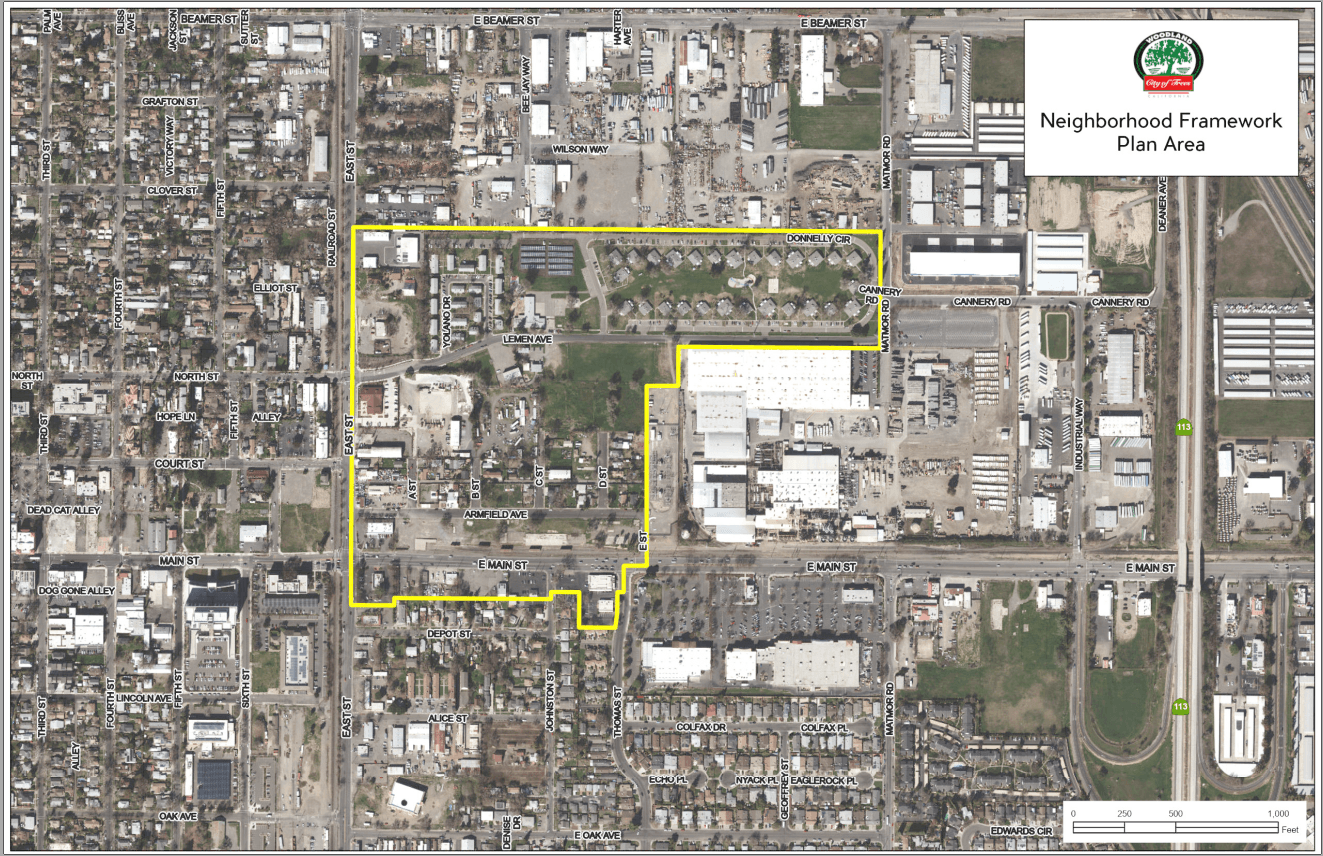 Armfield Project Framework Plan Area