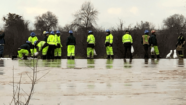 Cache Creek Levee Workers 2019