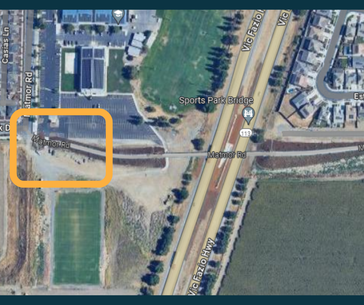 Bike Ped Overcrossing Ribbon Cutting Location Graphic