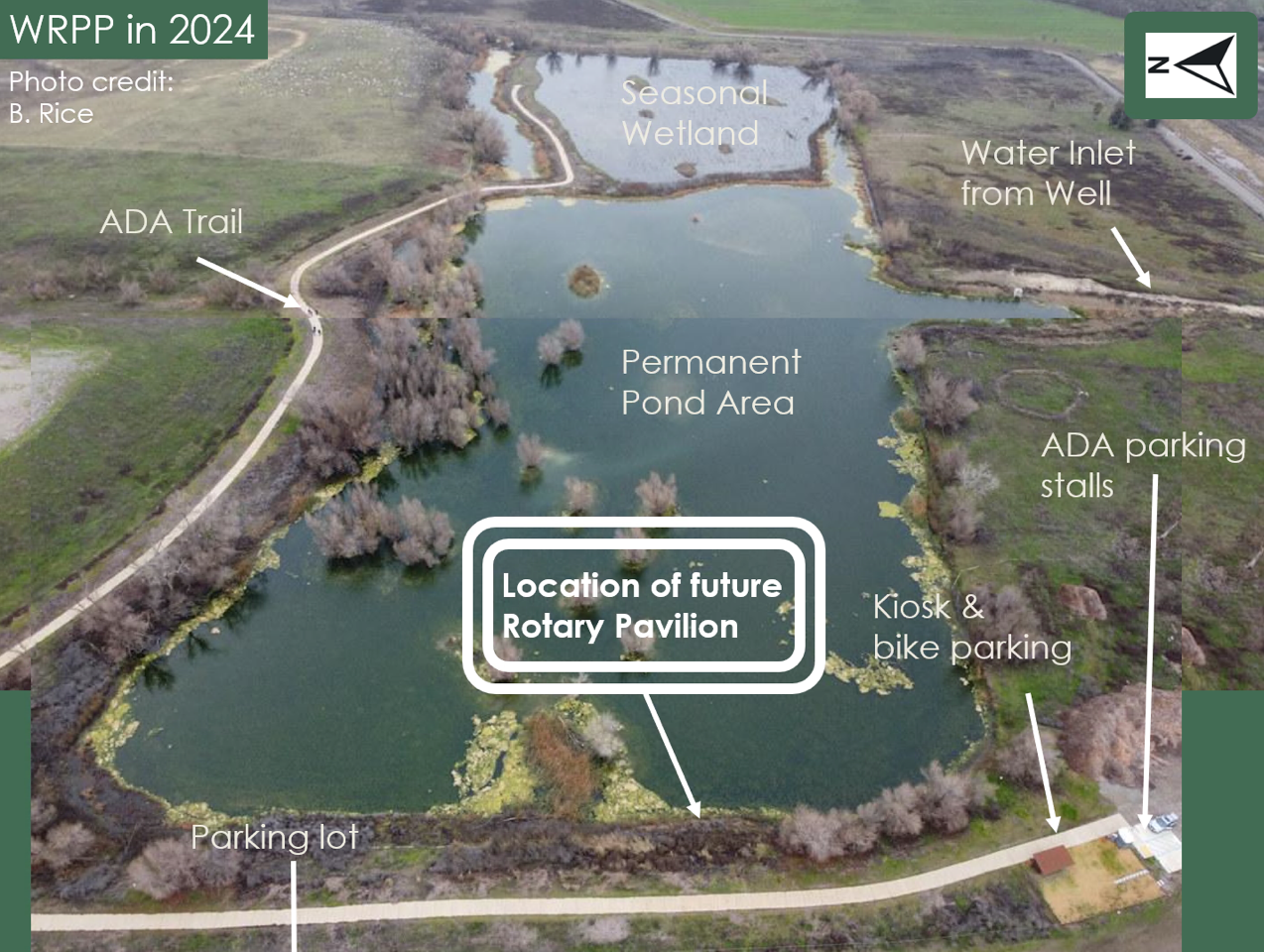 Aerial WRPP view with labels