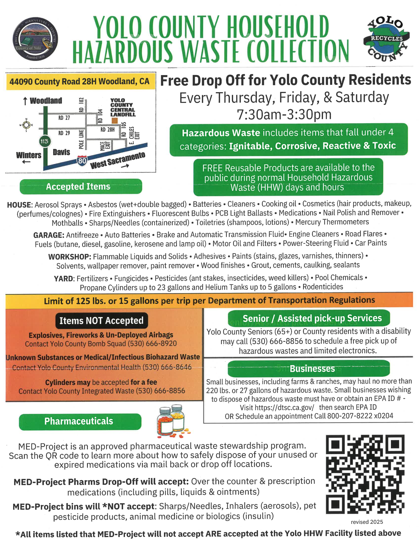 Hazardous Waste Flyer - English