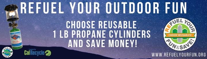 Refuel Your Fun - Reusable 1 lb. Propane Cylinders